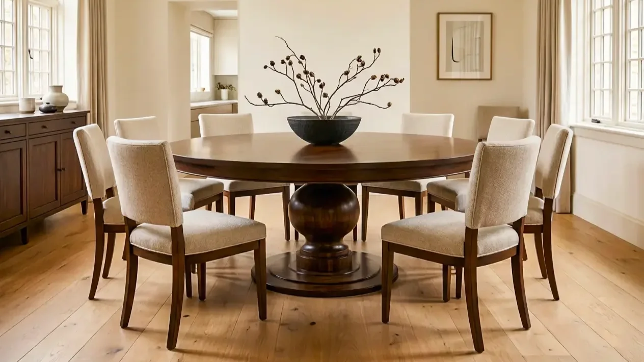 Grace Walnut custom dining table Oklahoma City OKC
