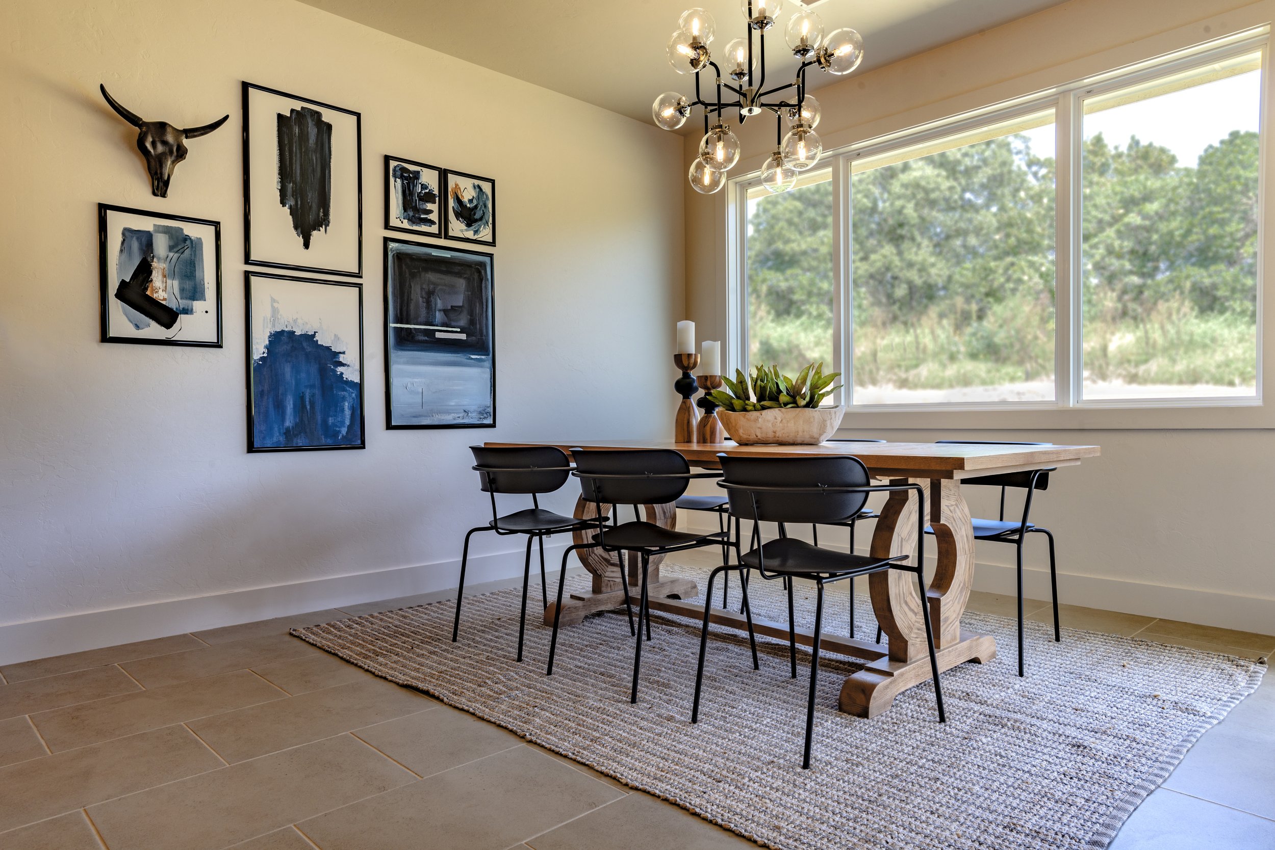 Omega Table from Solid Oak