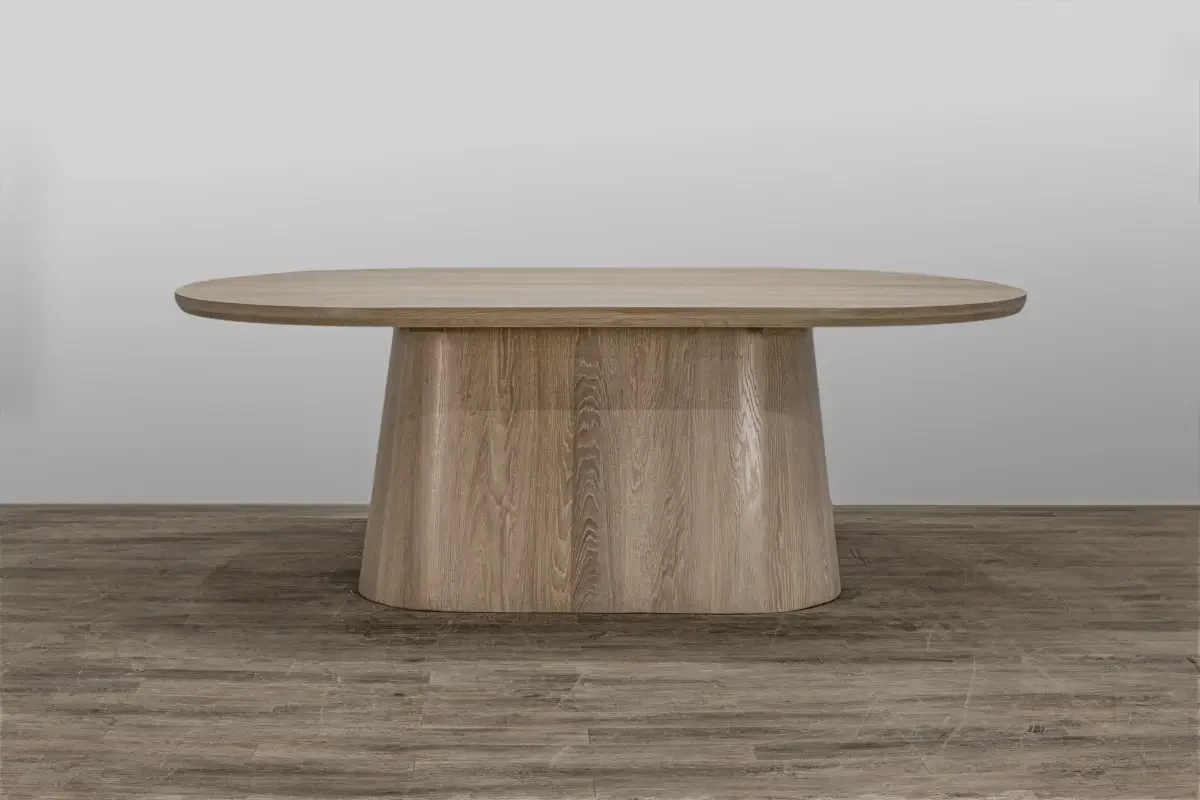 handcrafted white oak dining table Edmond Oklahoma city