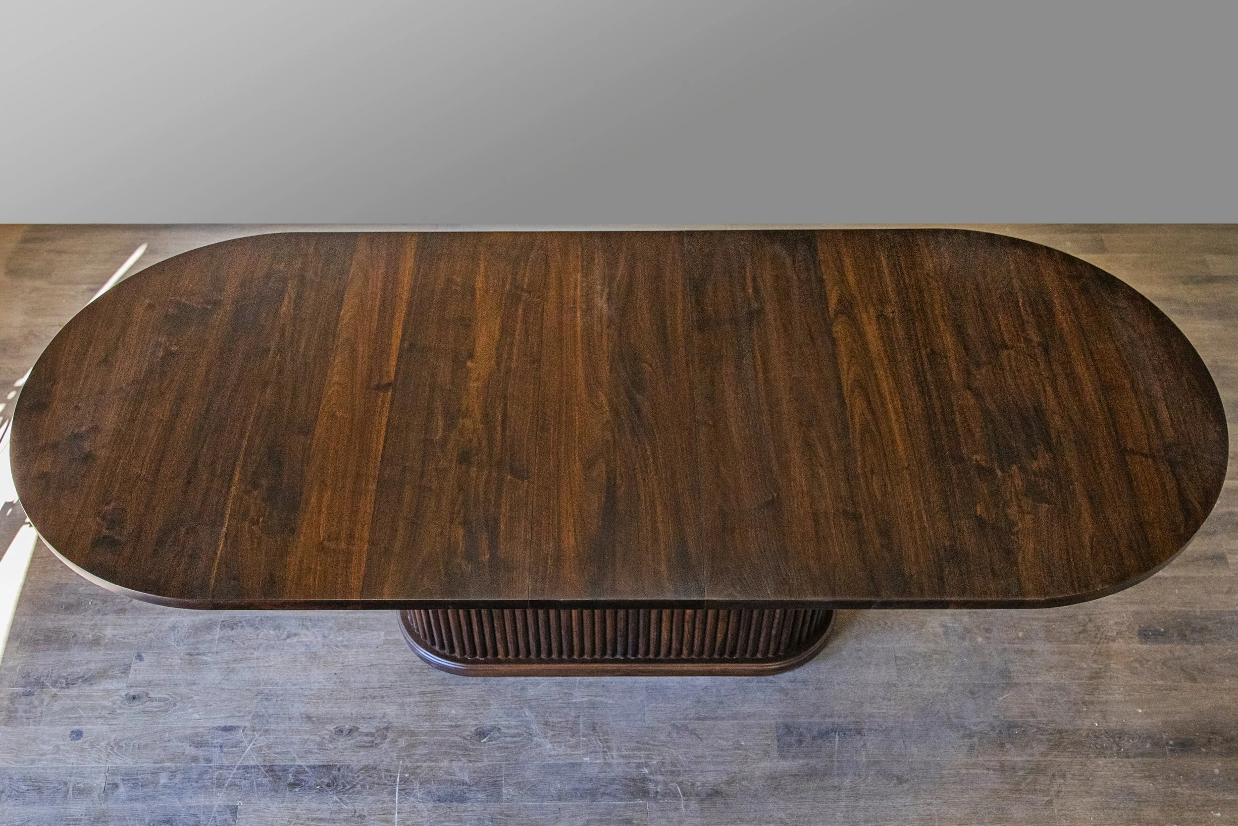 Walnut with light walnut stain