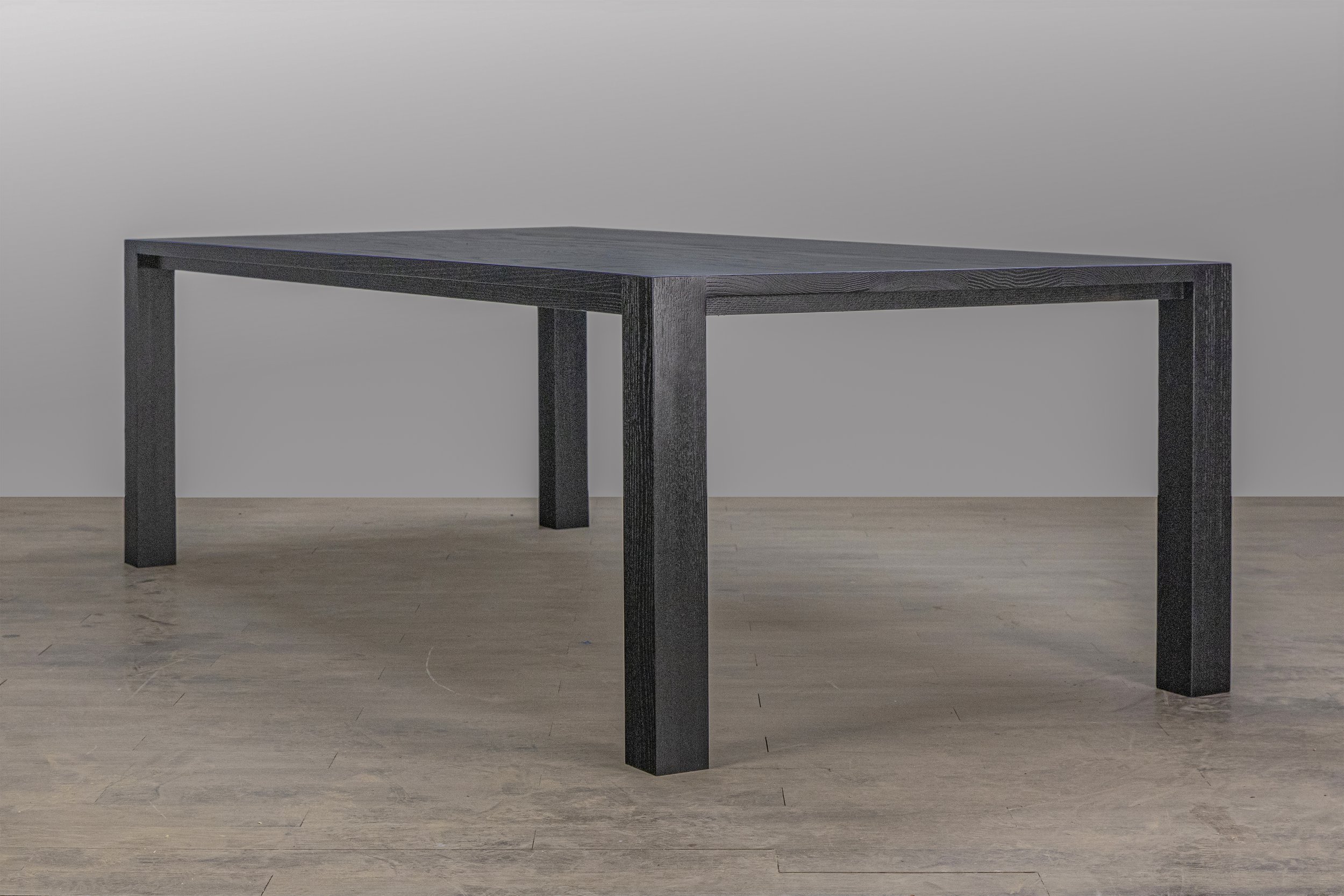Ava Dining Table in ebonized Oak