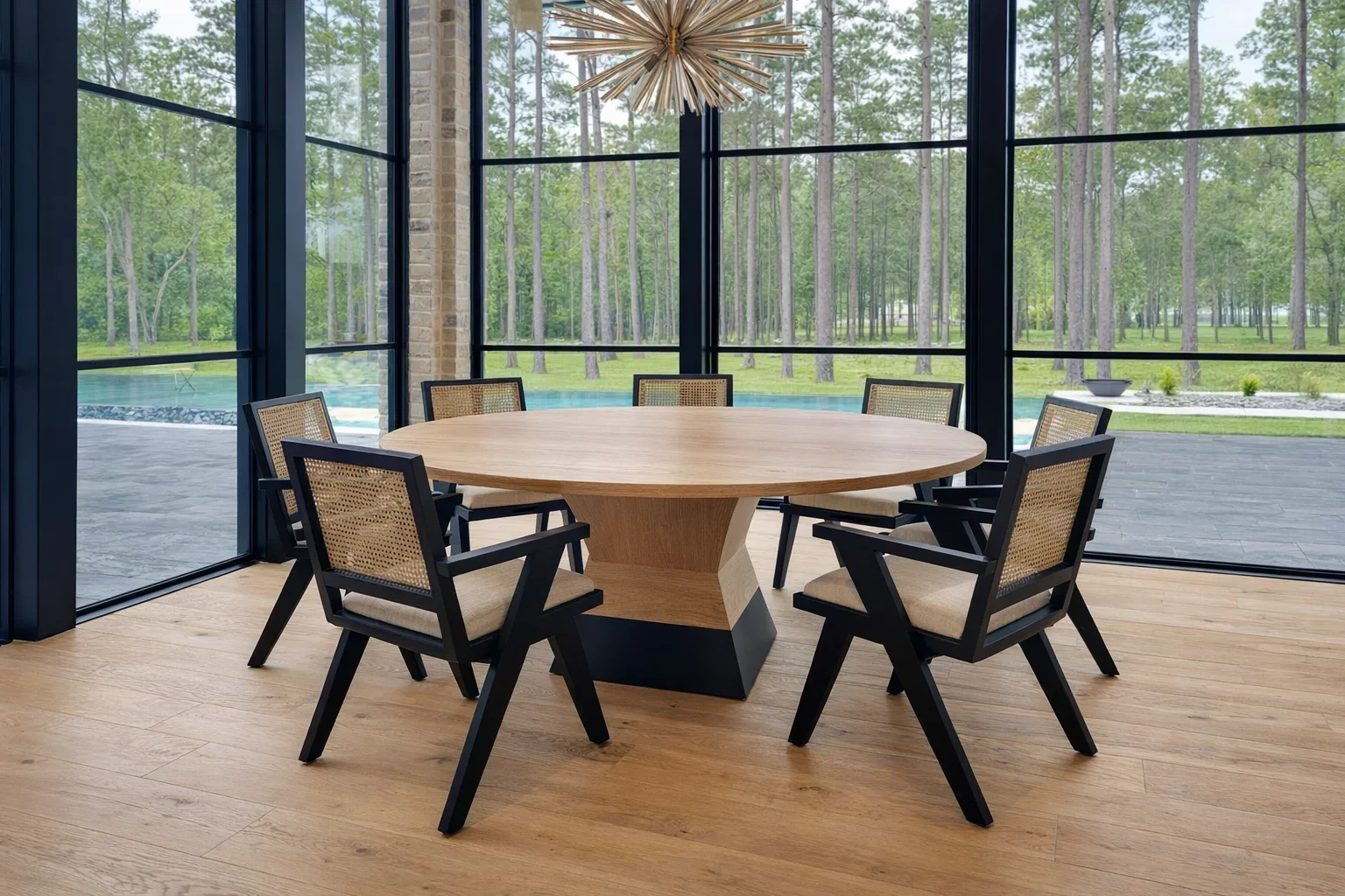 custom furniture edmond handmade dining table Oklahoma City near me