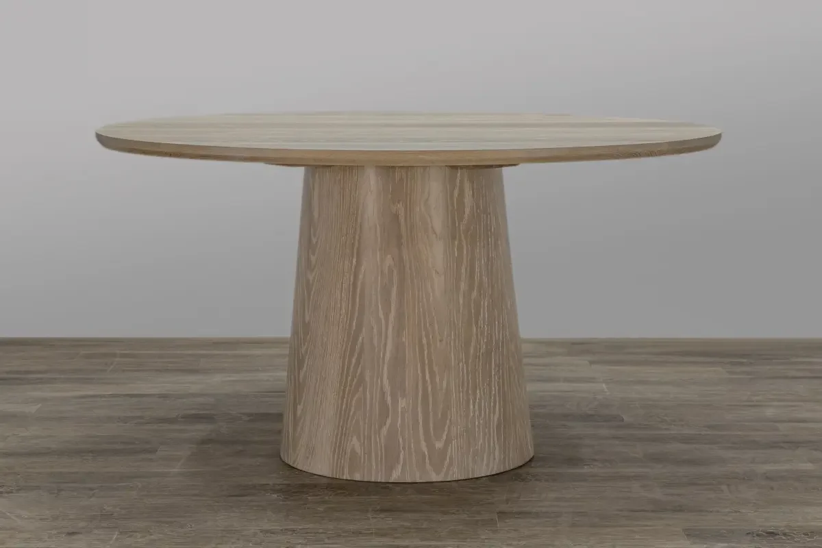 White Oak custom dining table Oklahoma City made in Edmond
