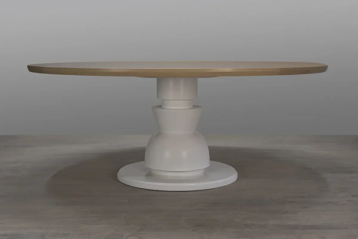 Oklahoma city custom geometric bespoke dining table