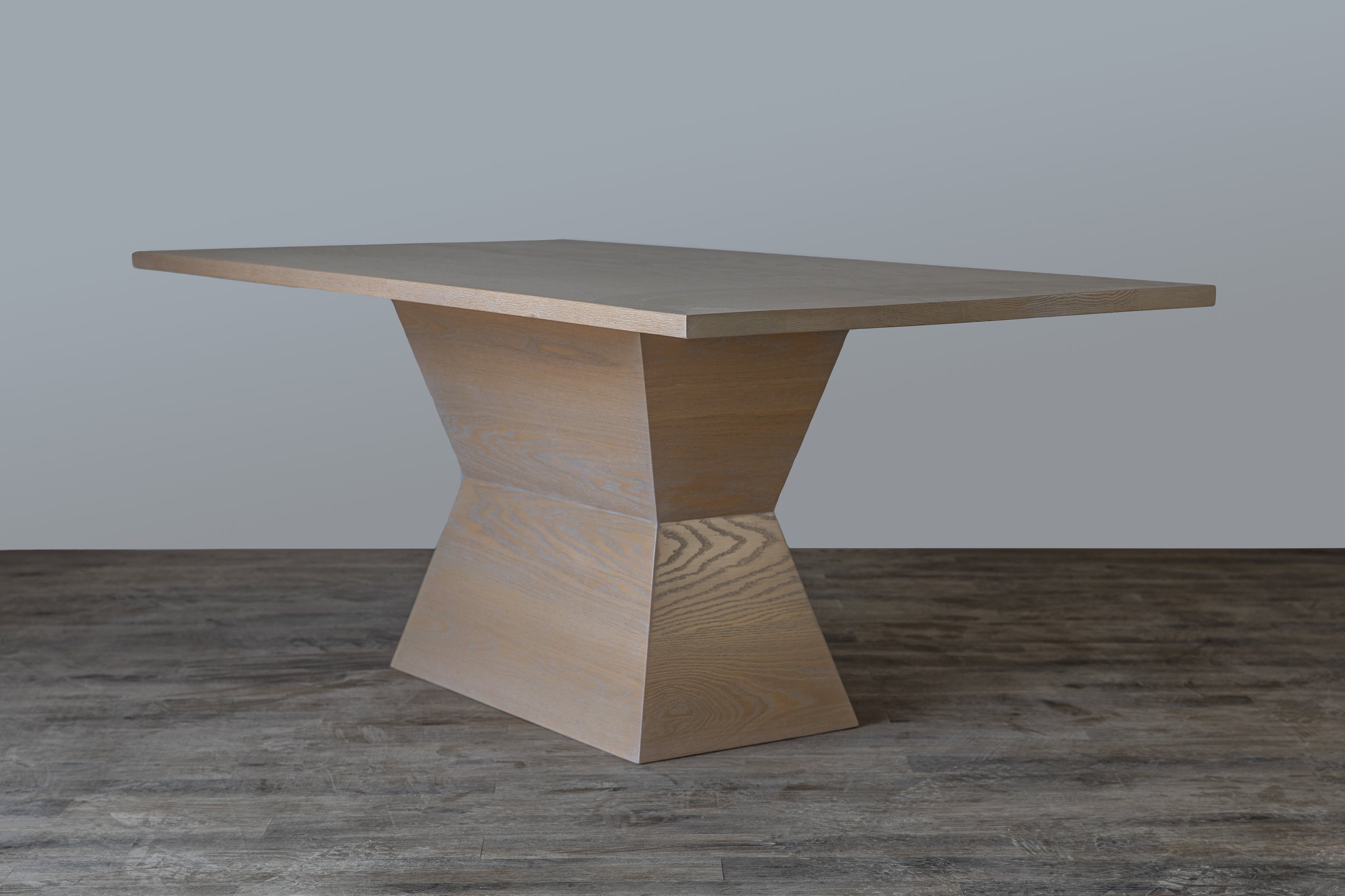 The Ingrid Dining Table Rectangular in White Oak