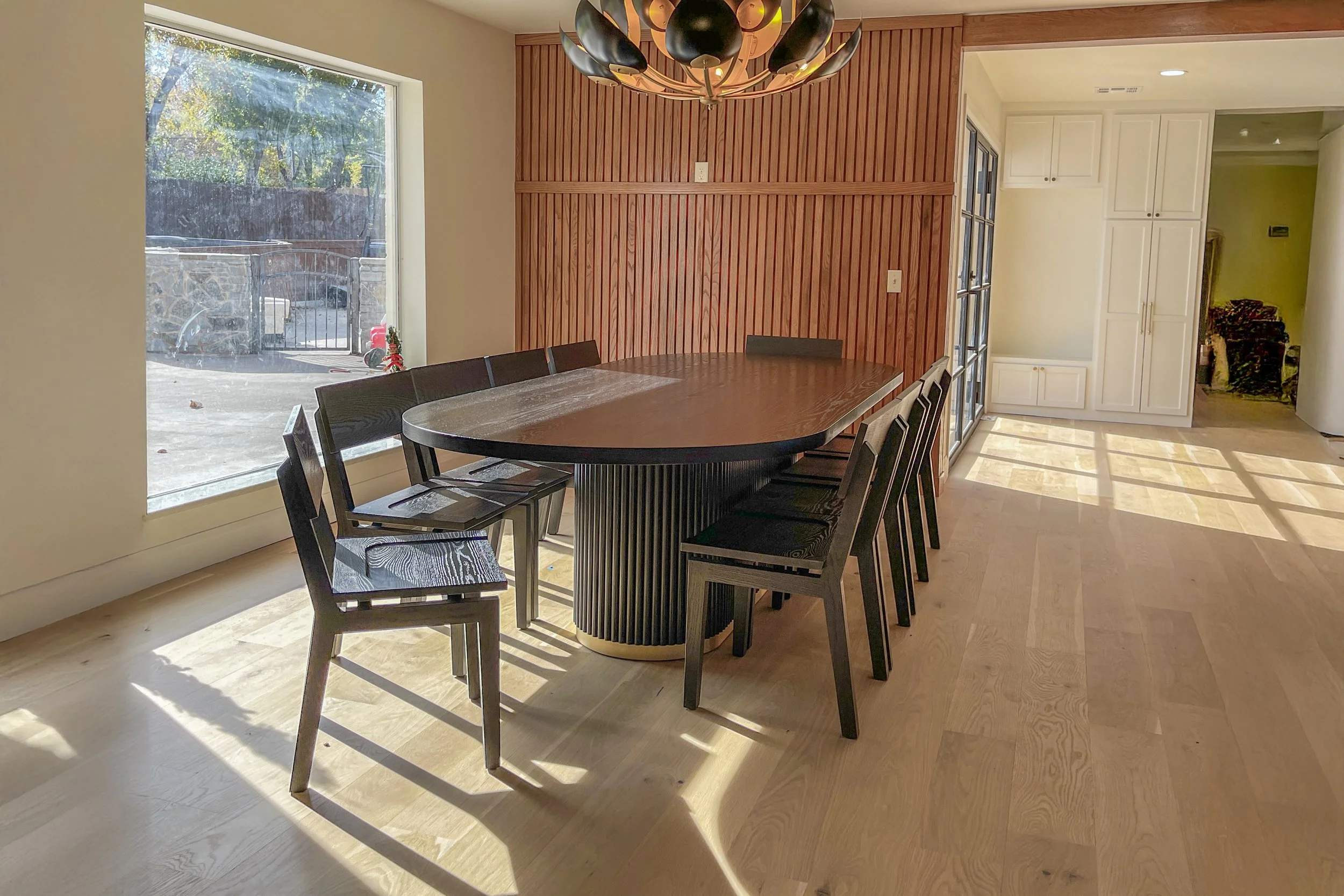 handcrafted oak dining table Edmond Oklahoma city