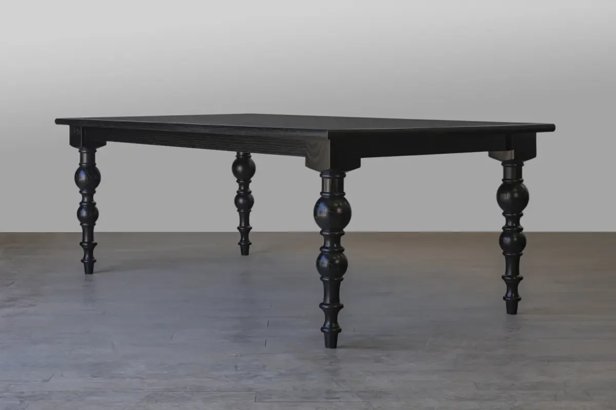 bespoke handcrafted custom dining table Edmond OKC near me