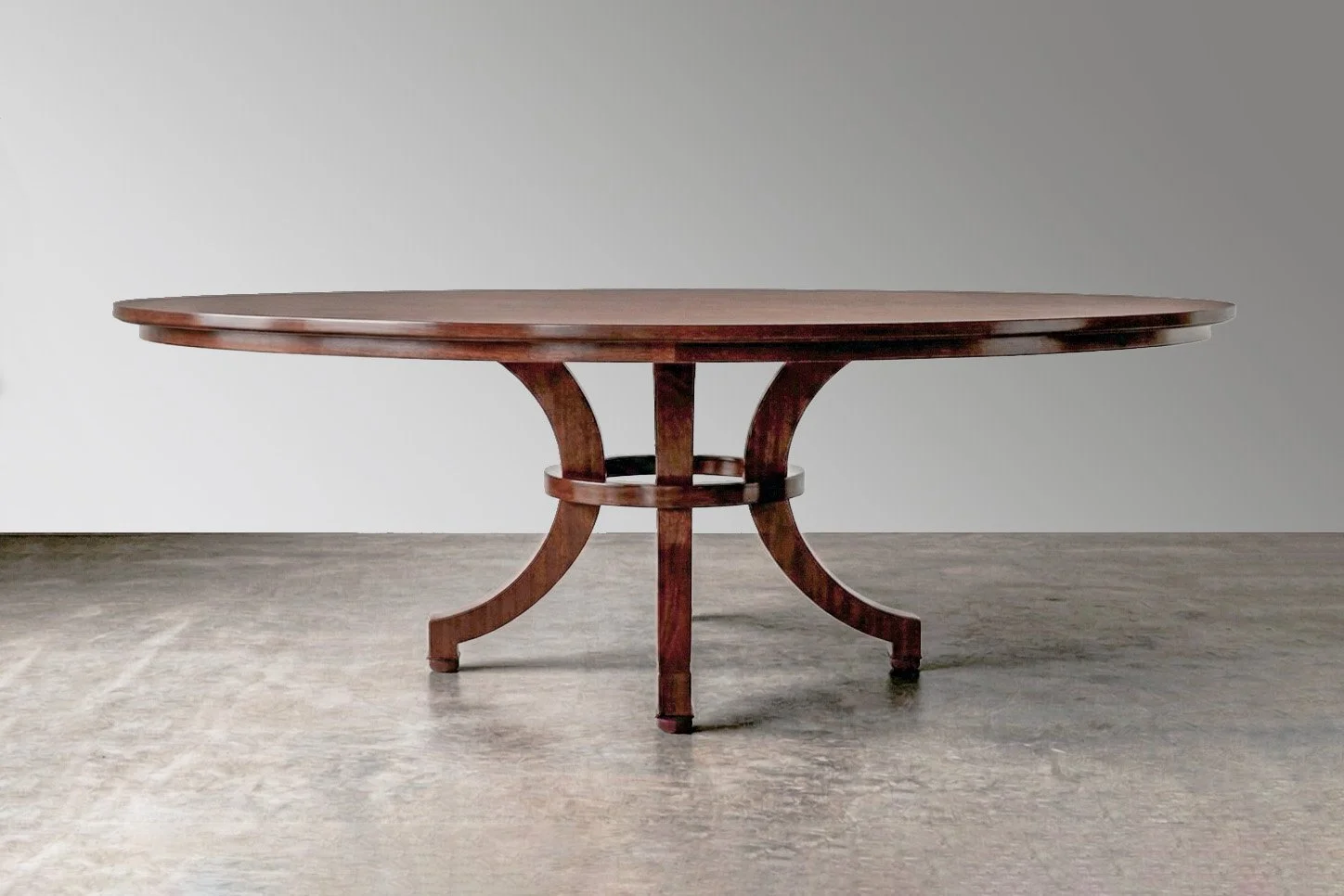 Solid Mahogany Custom Dining Table