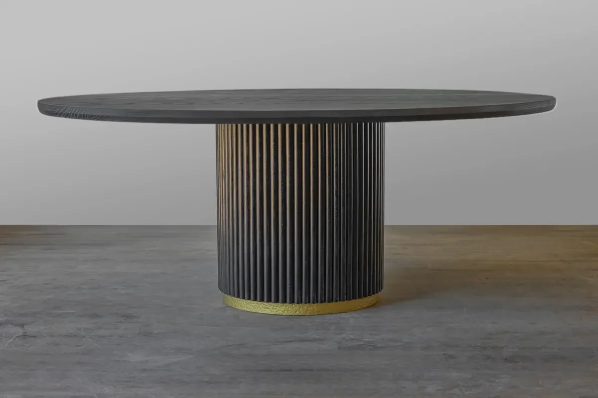 bespoke handcrafted custom dining table Edmond OKC near me