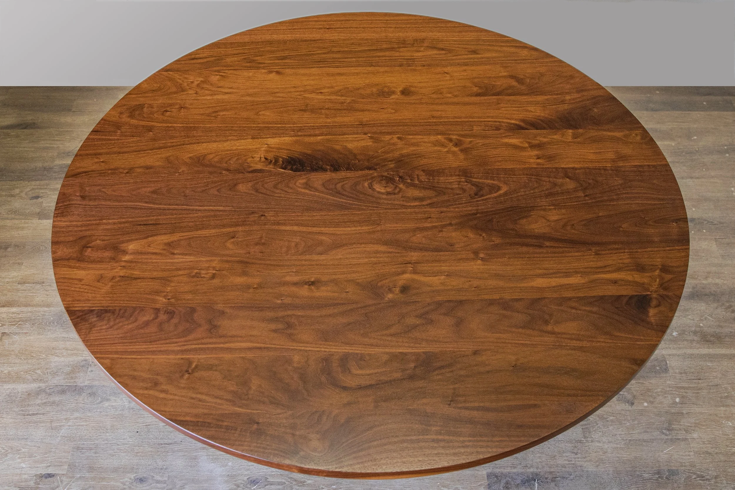 Walnut with light walnut stain