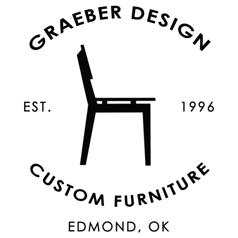 GRAEBER DESIGN CUSTOM FURNITURE Logo, serving Edmond and Oklahoma City
