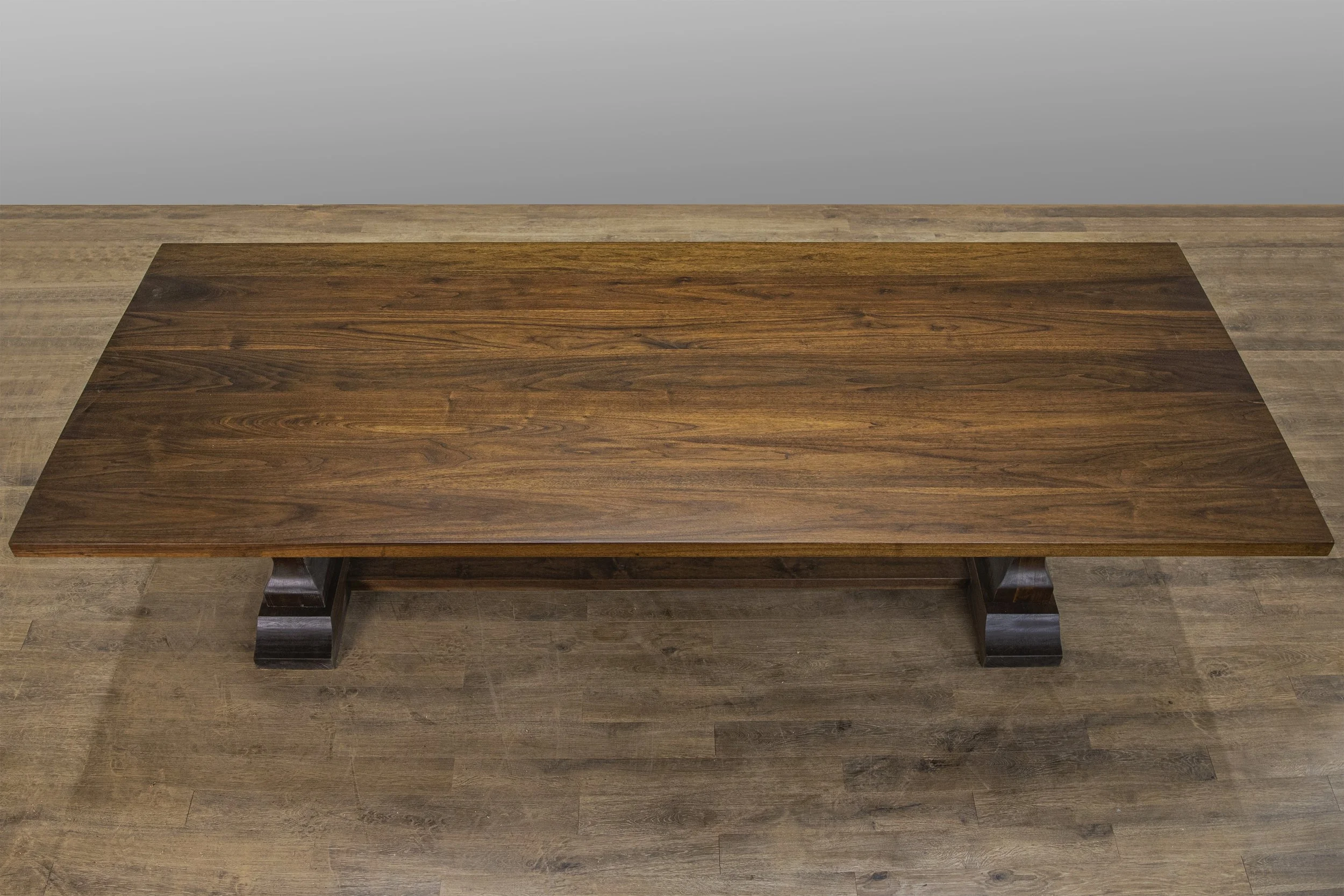 Walnut with light walnut stain
