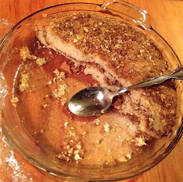 Miss Rockwood’s Coffee Cake… best to just leave the spoon in it because you know you’ll be back!