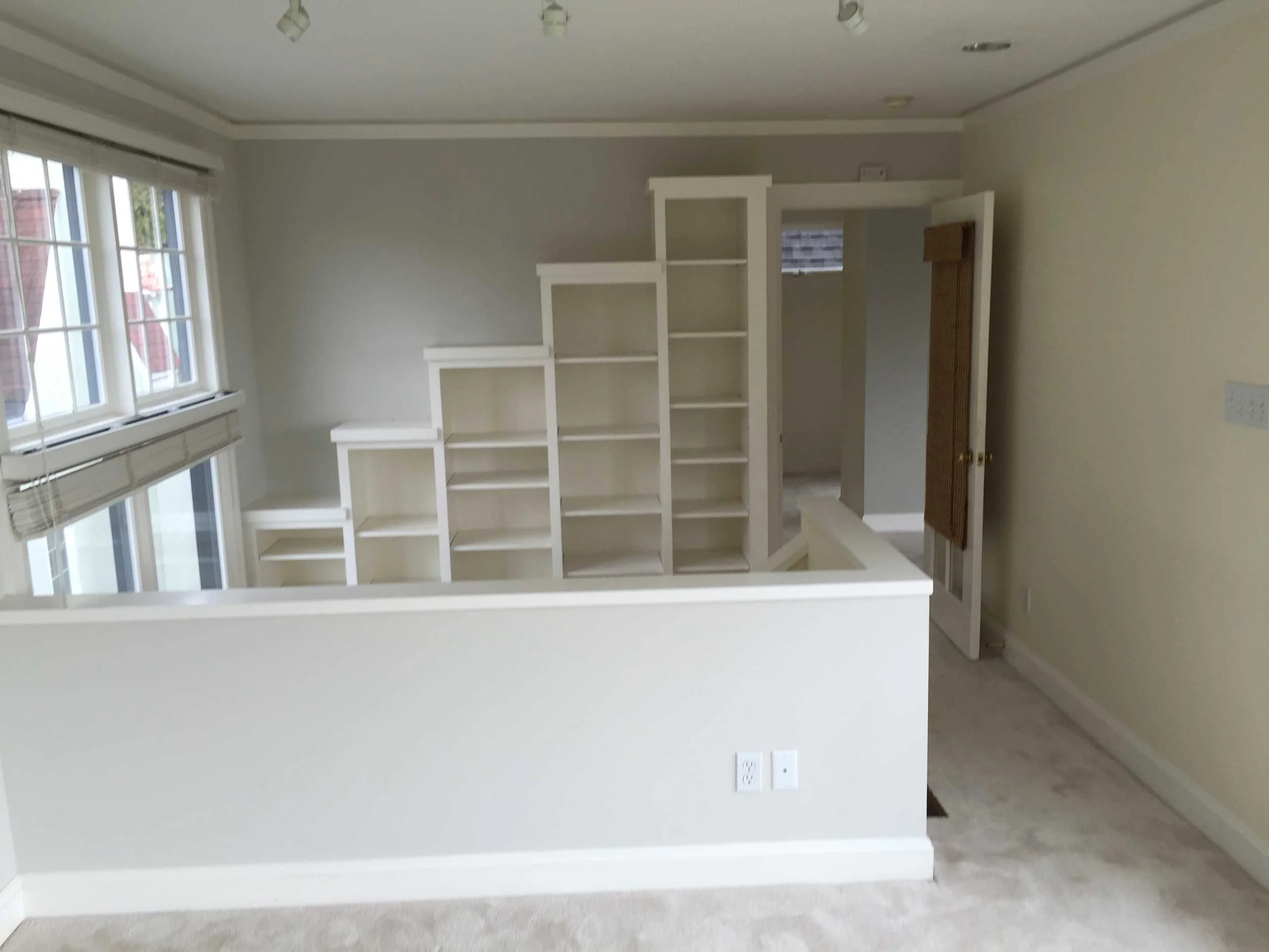 Sitting Room Stair Bookcase