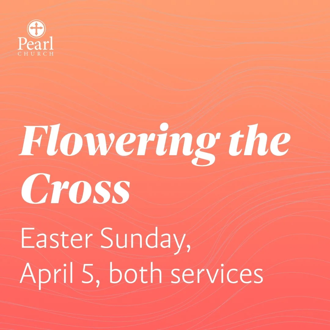 Flowering the Cross on Easter Sunday