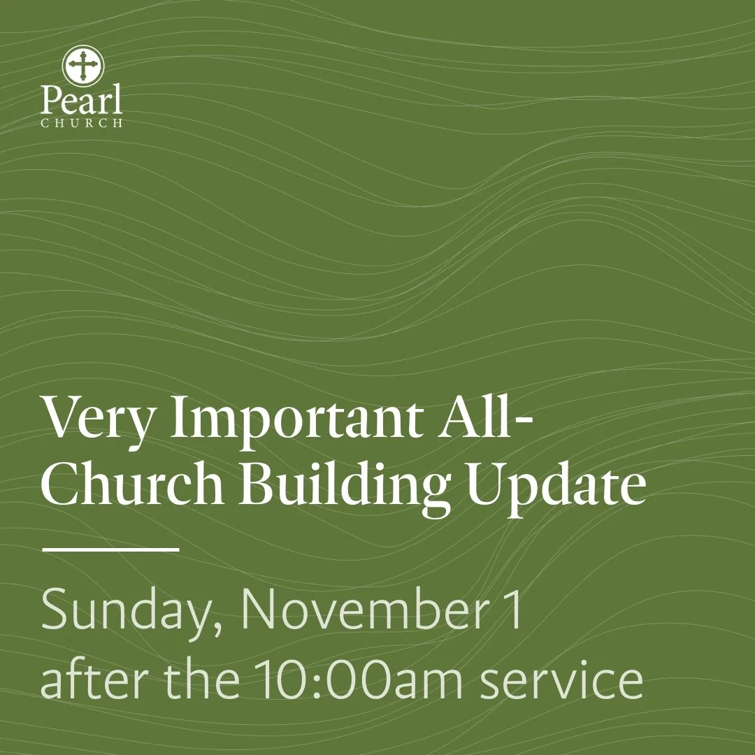 Very Important All-Church Building Update
