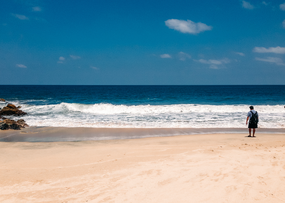 Secret beach in Sayulita