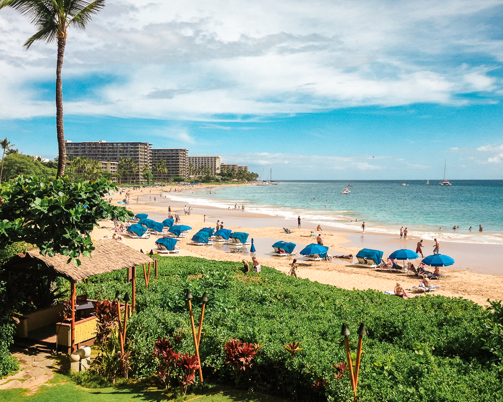 Kaanapali beach Maui Hawaii