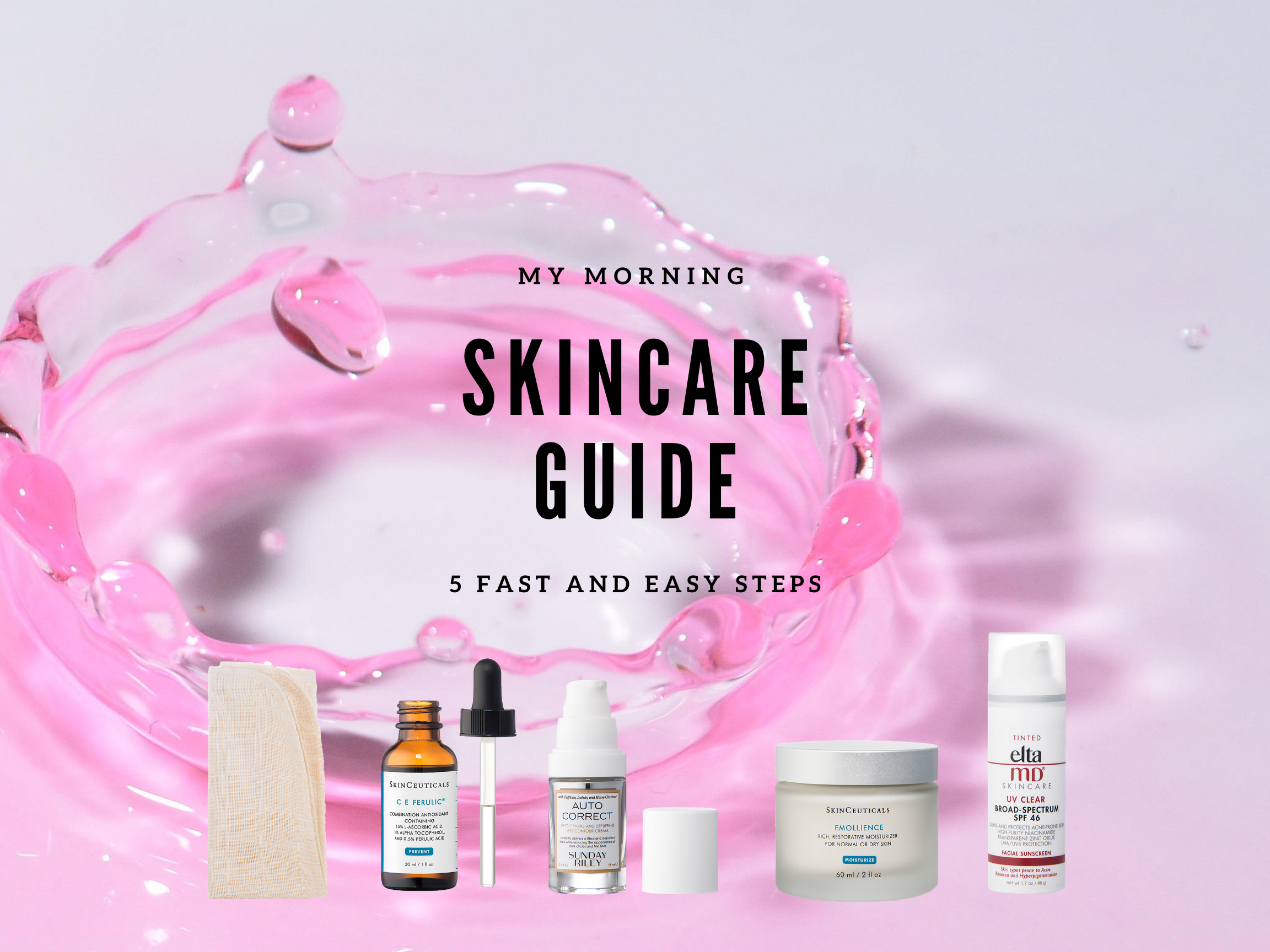 My Morning Skincare Guide: 5 Fast and Easy Steps