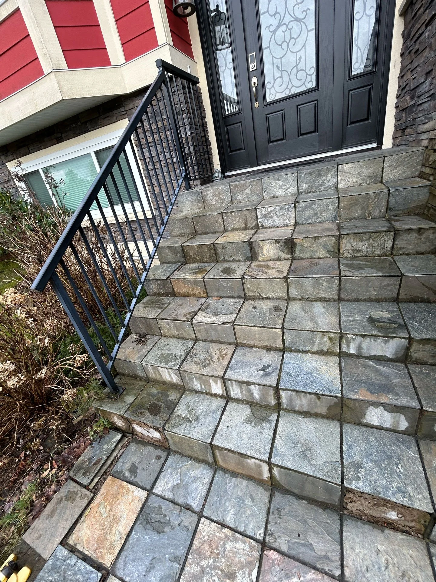 Tiling Steps - Front (Before)