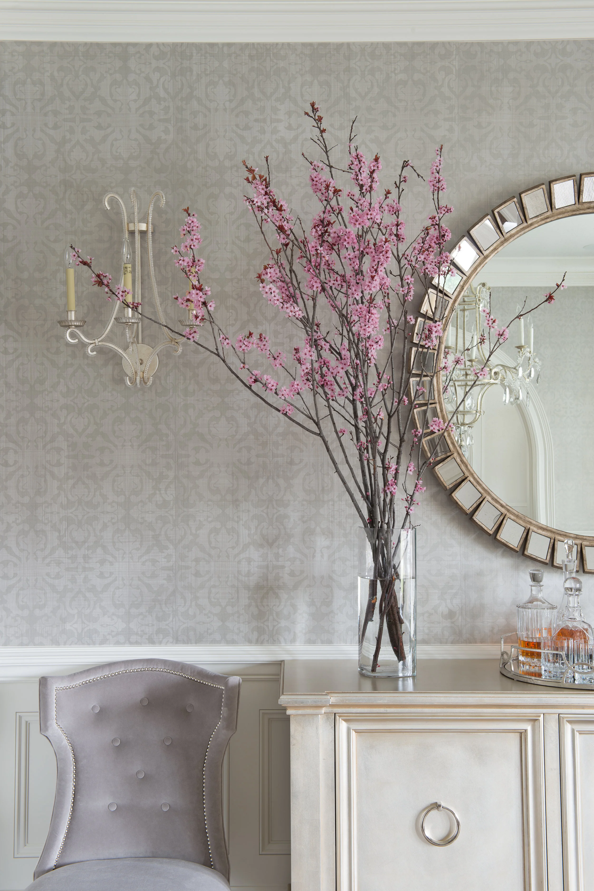 Wall covering and Dining Room Finishes