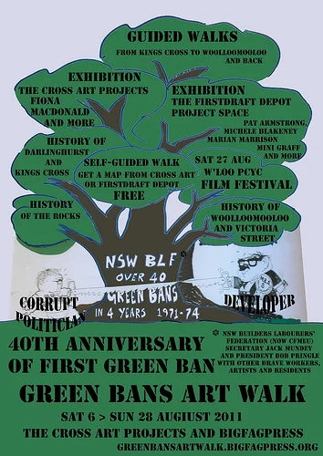 Green Bans Art Walks
