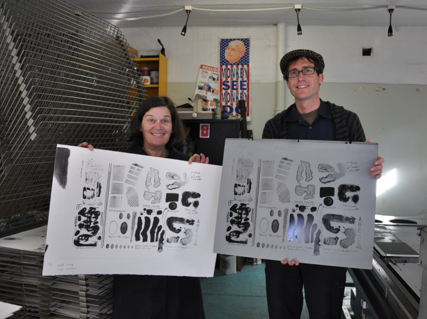 Metal Plate Lithography