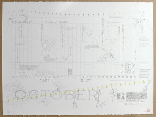Jo Law: The Illustrated Almanac: Print Editions - October