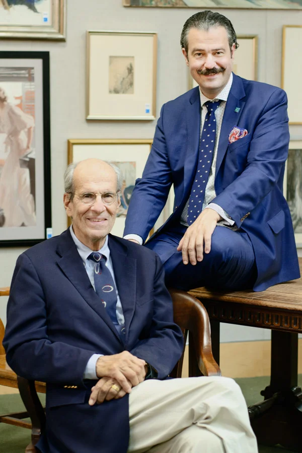 George S. Lowry, Chairman, and Nicholas D. Lowry President & Principal Auctioneer