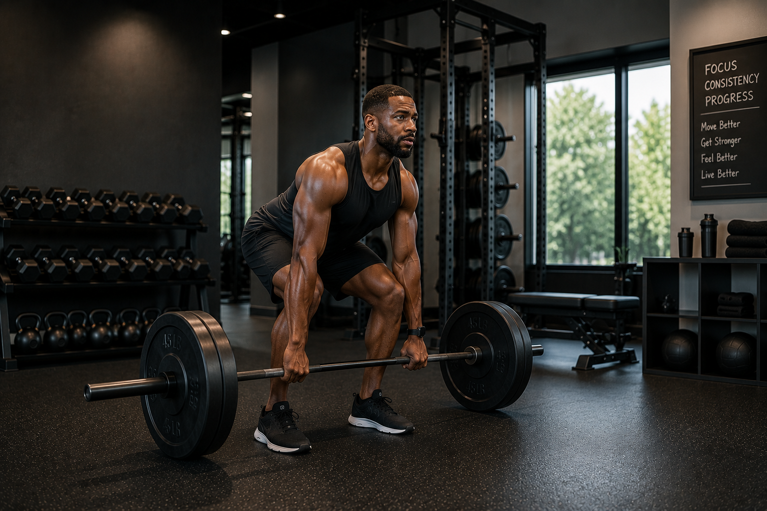 Professional gym space