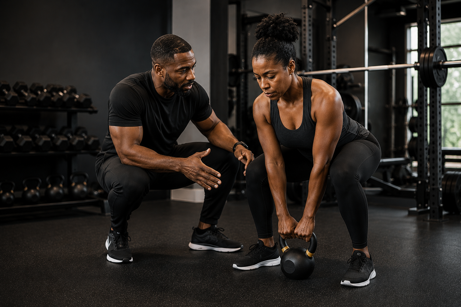 no intimidation while training in gym