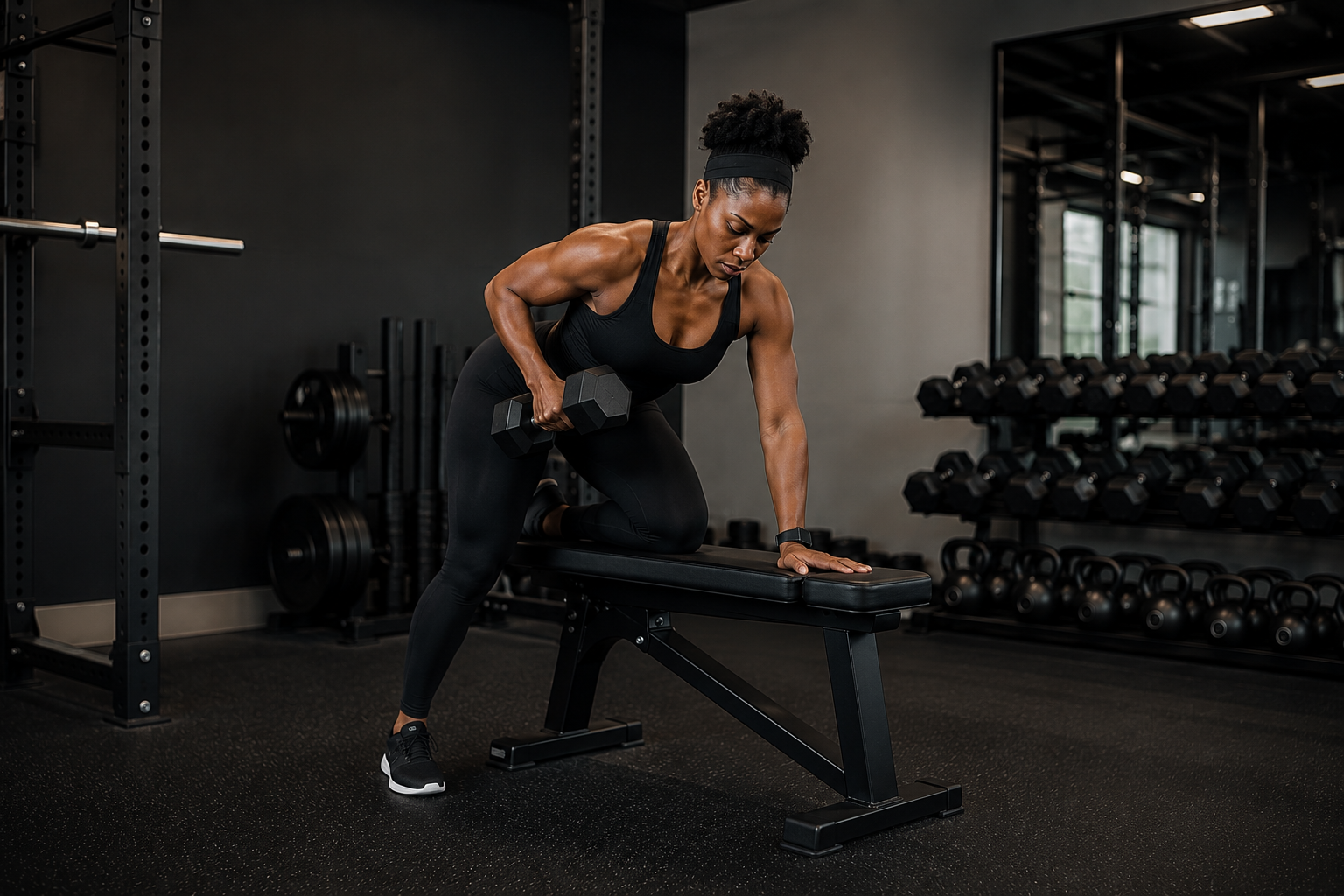 no distraction while training in gym
