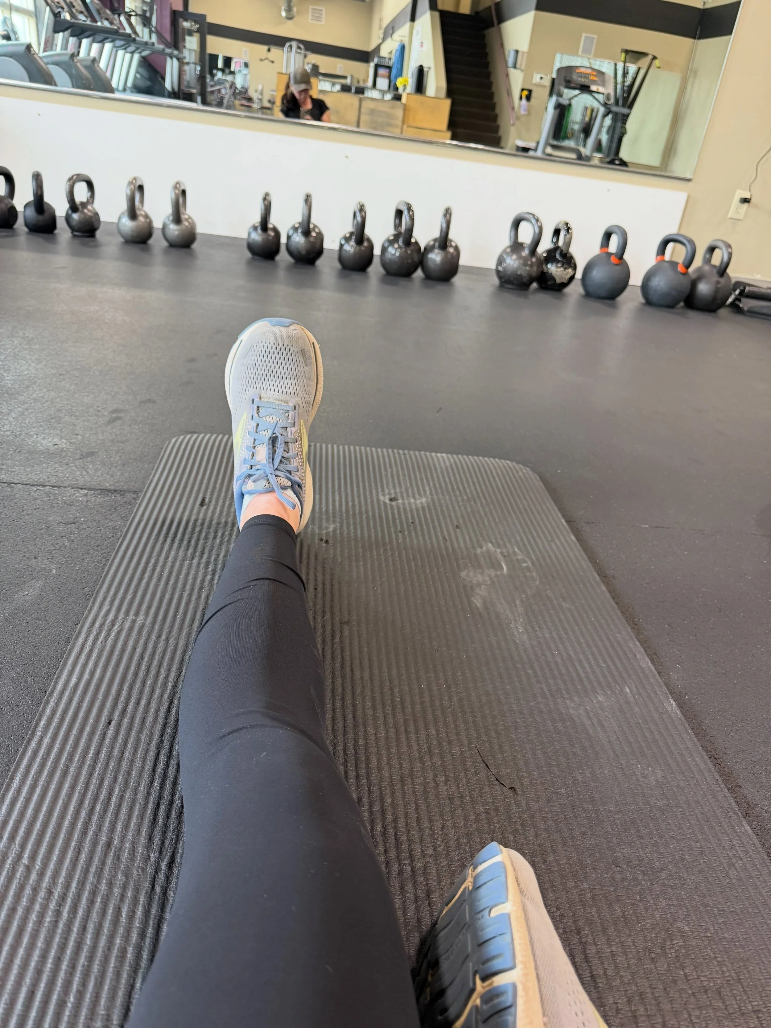 💪 

Training to be the best version of myself for my horses that I can be.