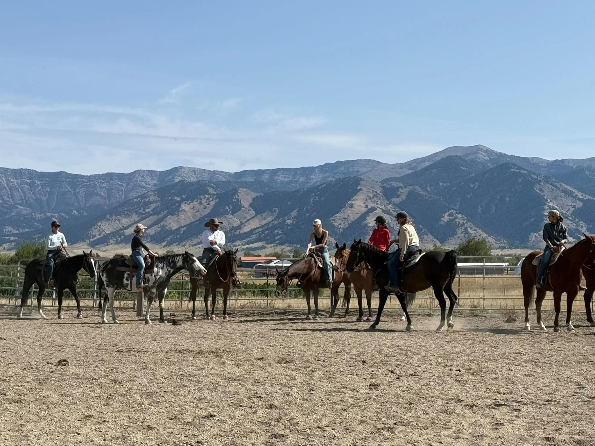 I had such a great time today teaching dressage principles to this wonderful group of people! Such a kind, encouraging, supportive, and loving group working on bettering themselves and their horses 💜 and having fun and supporting each other while do