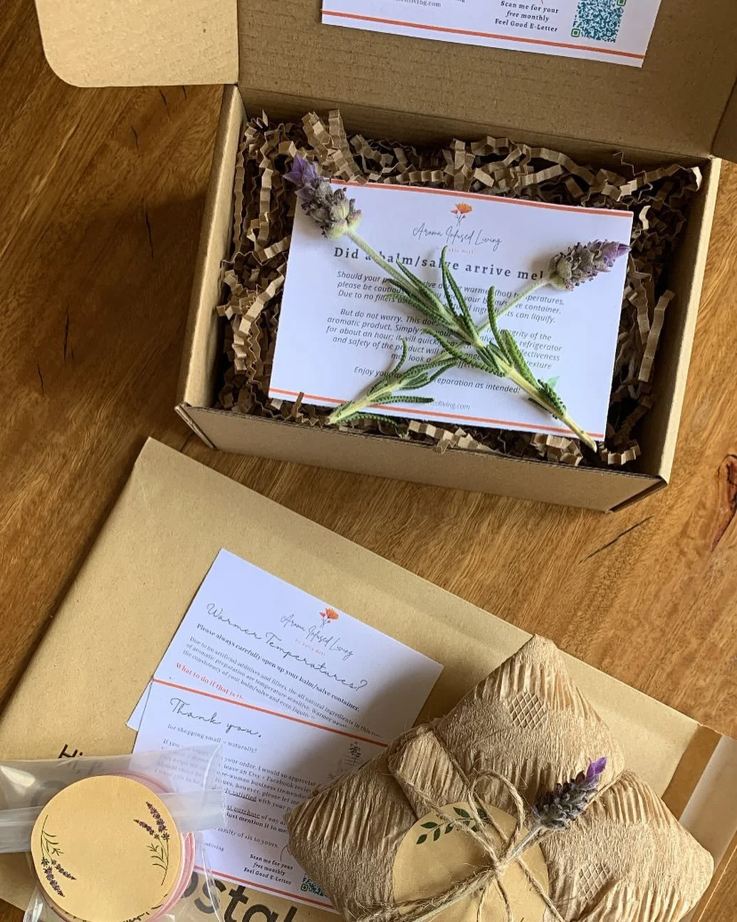 Always made with heart work.

Always packaged with much love. 🌿