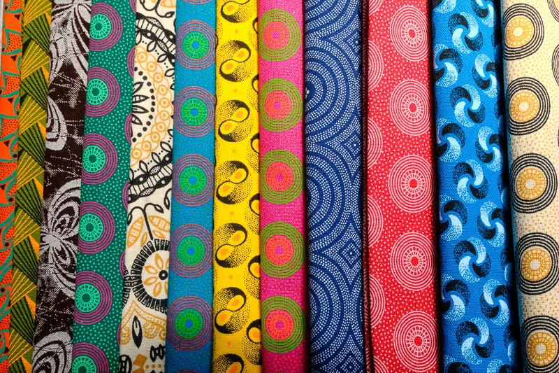 Shweshwe Stoffe in allen Farben und Mustern