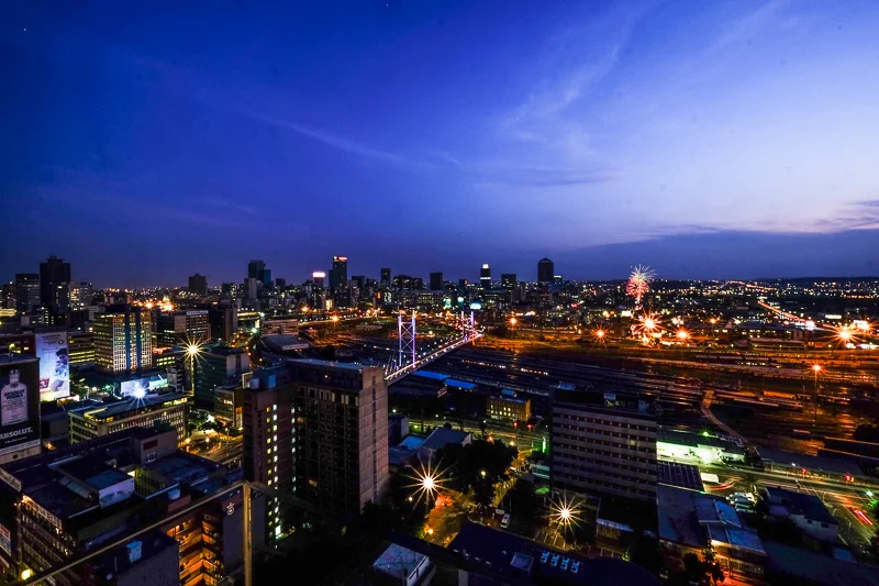 UL/Johannesburg/Nelson Mandela Bridge 2/Blue Hour