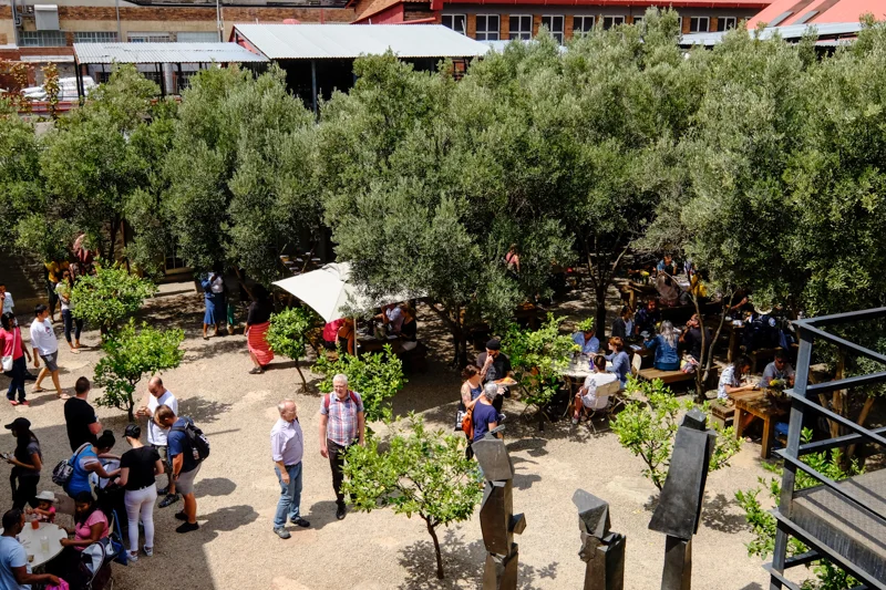 Der Olivengarten vom Market on Main