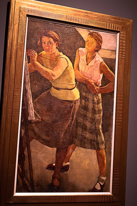 Lotte Laserstein mit Traute Rose, zwei Frauen, die selbstbewußt und modern waren
