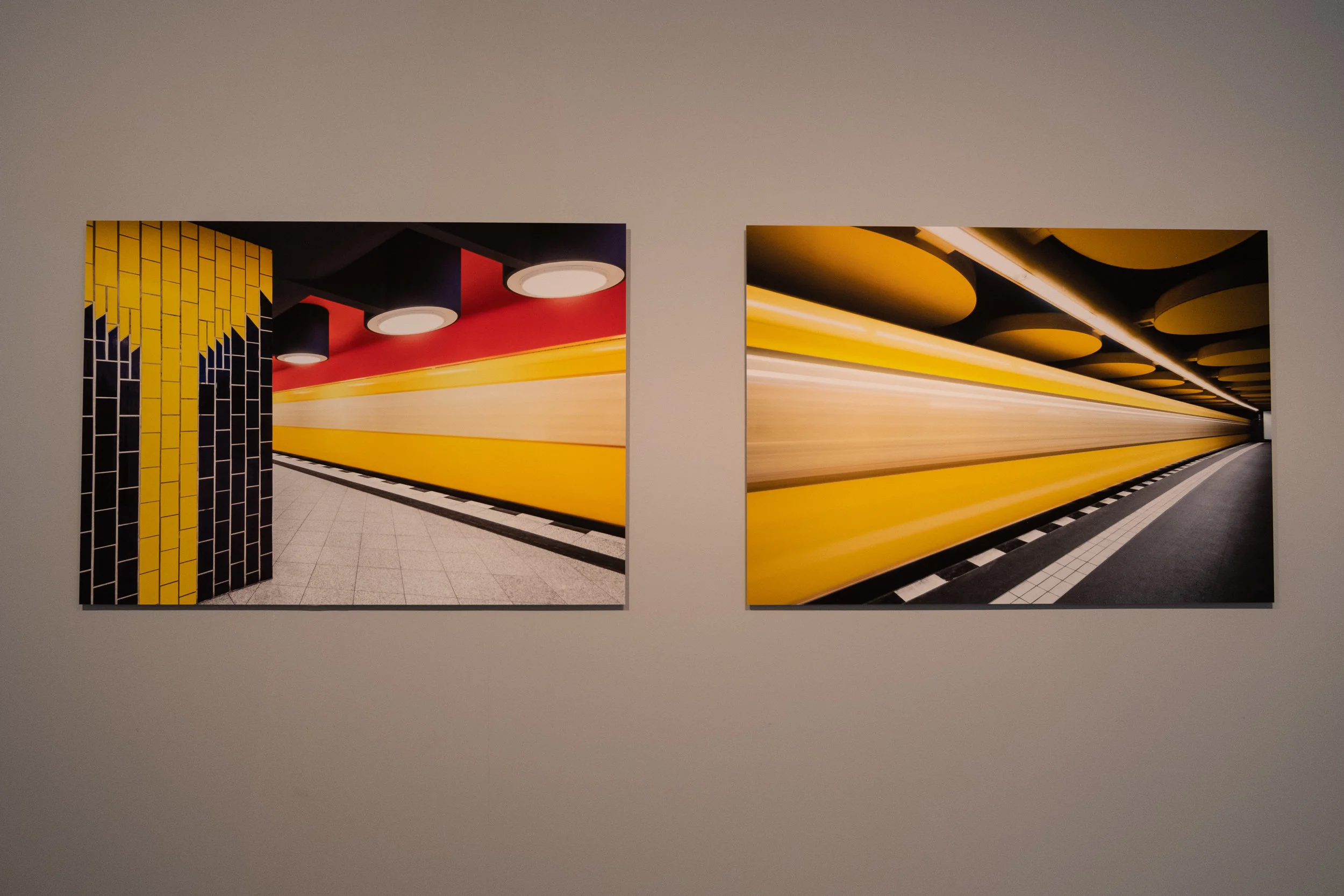 U-Bahn Haltestelle Richard Wagner Platz und Rathaus Steglitz. Fotos von Chris M Forsyth, 2016