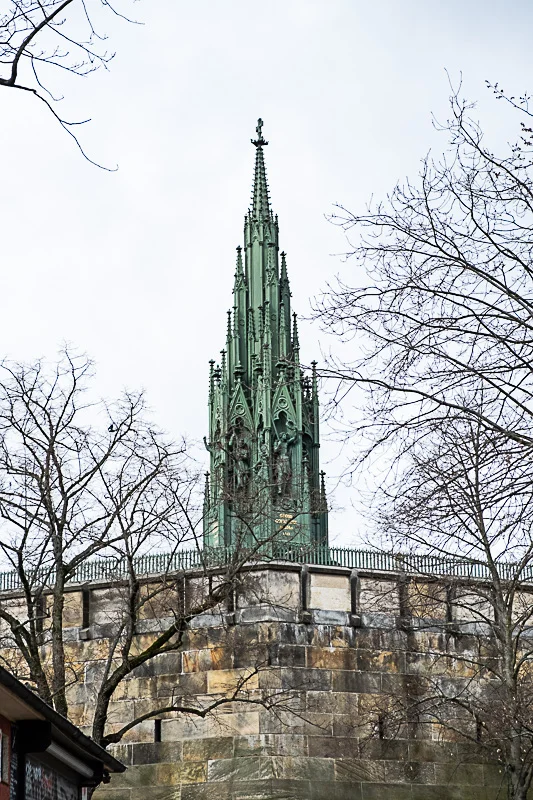 Nationaldenkmal auf dem Kreuzberg, Entwurf von dem Baumeister Karl Friedrich Schinkel