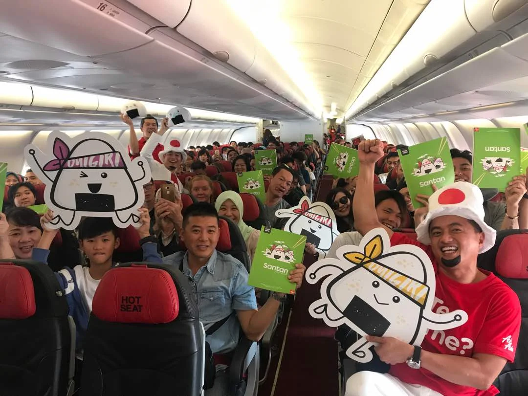 AirAsia lancar snek baharu Onigiri Jepun
