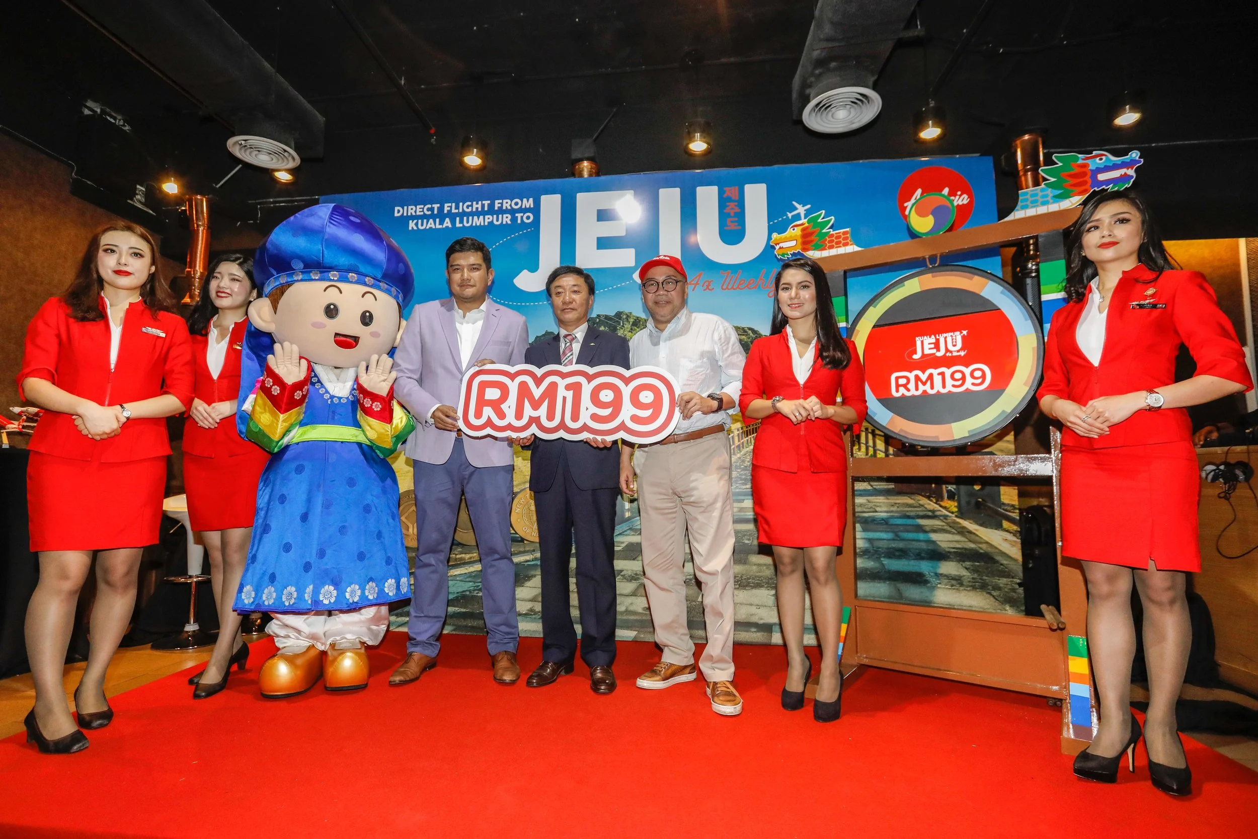 AirAsia X penerbangan terus ke Jeju dari Kuala Lumpur!