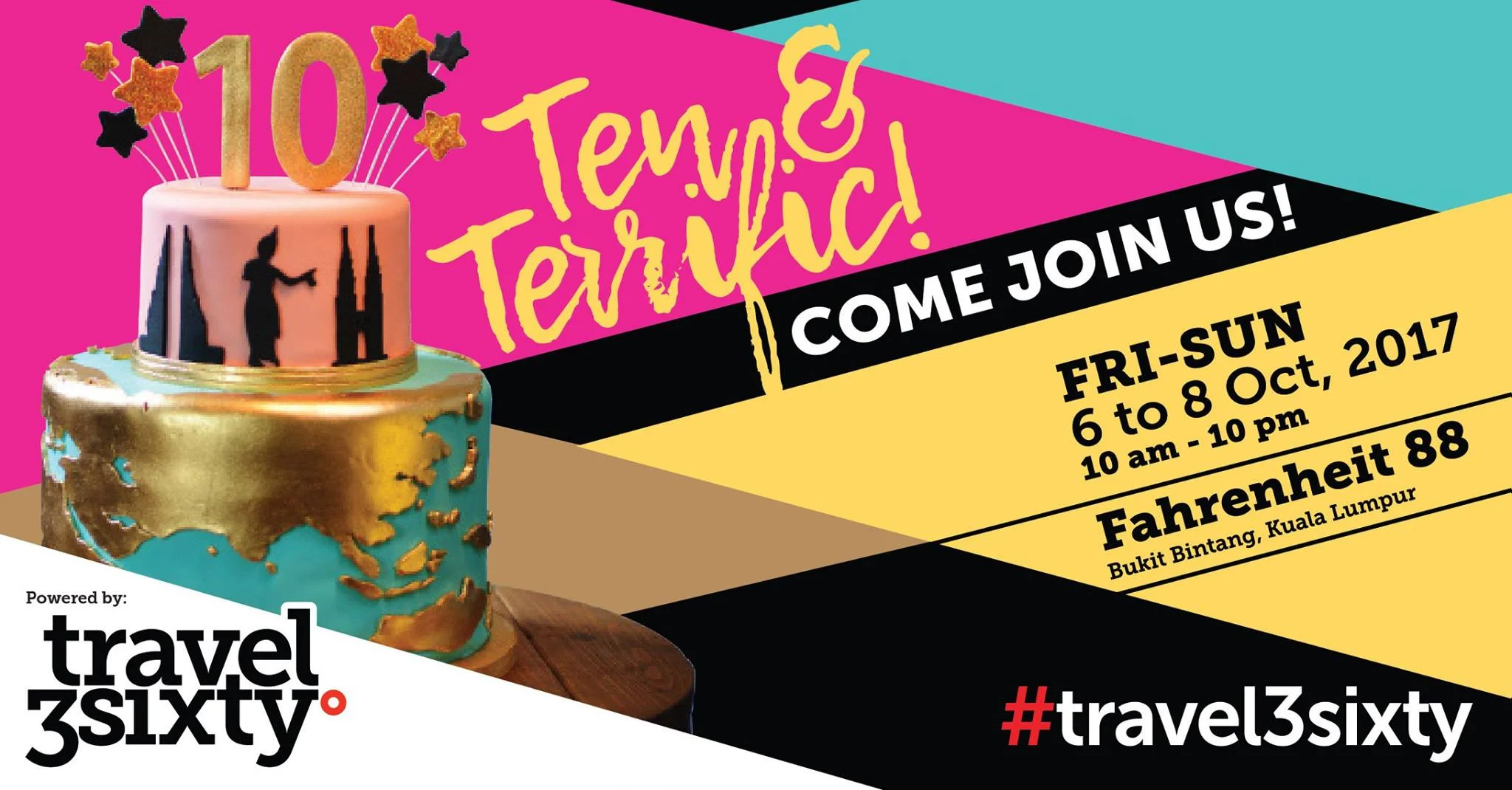 AirAsia travel 3Sixty° bakal rai ulang tahun ke-10 dengan karnival 3 hari