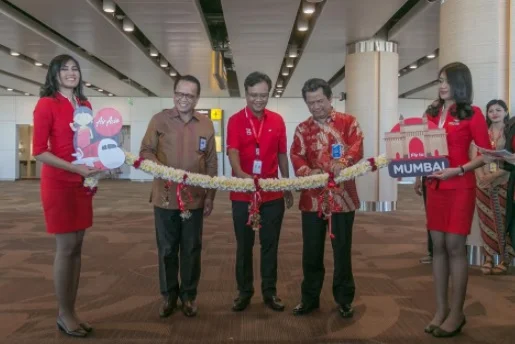 AirAsia X Indonesia Merayakan Kesuksesan Penerbangan Perdana dari  Mumbai ke Bali