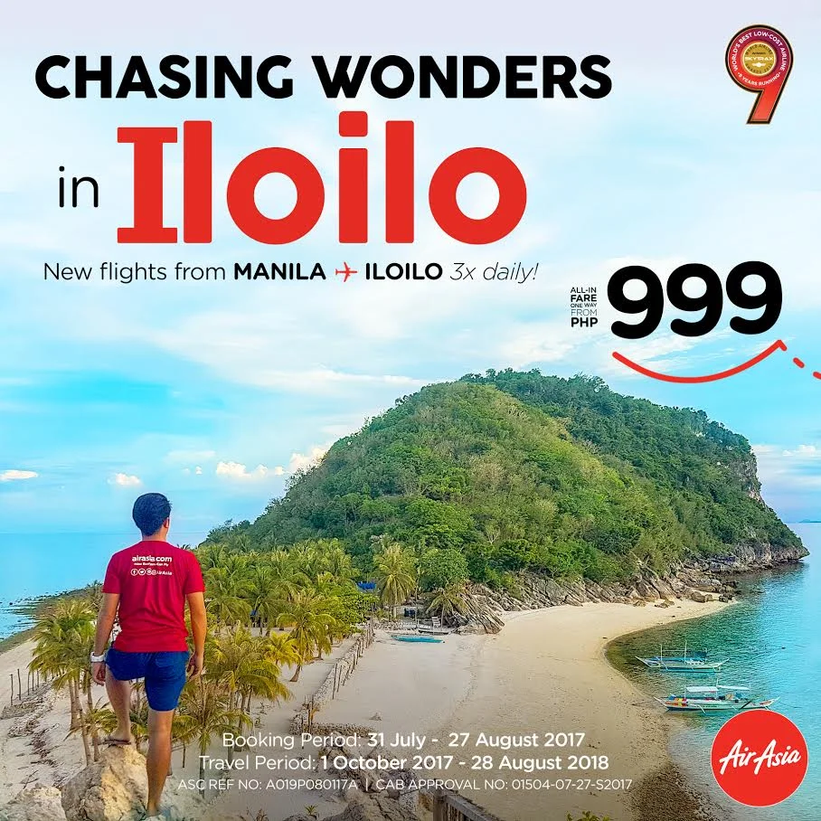 AirAsia now connects Manila – Iloilo with three flights daily