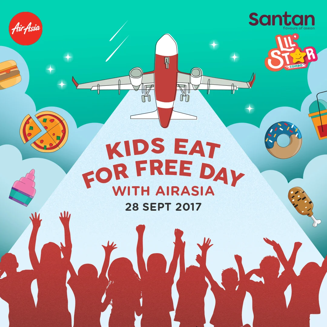 AirAsia treats young flyers to free inflight meals