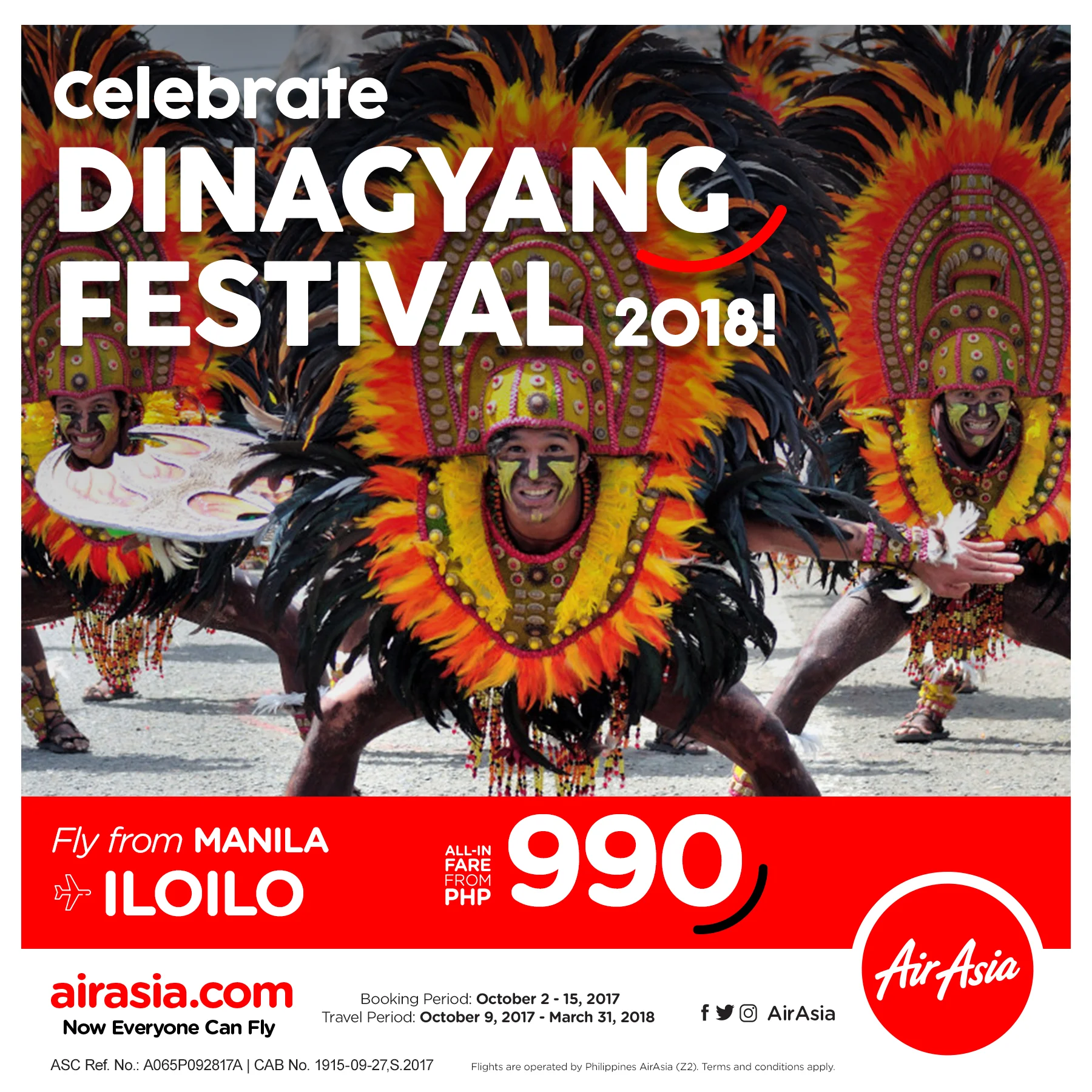 AirAsia celebrates inaugural flight from Manila to Iloilo city
