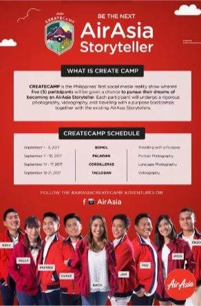 AirAsia’s CreateCamp reveals five finalists