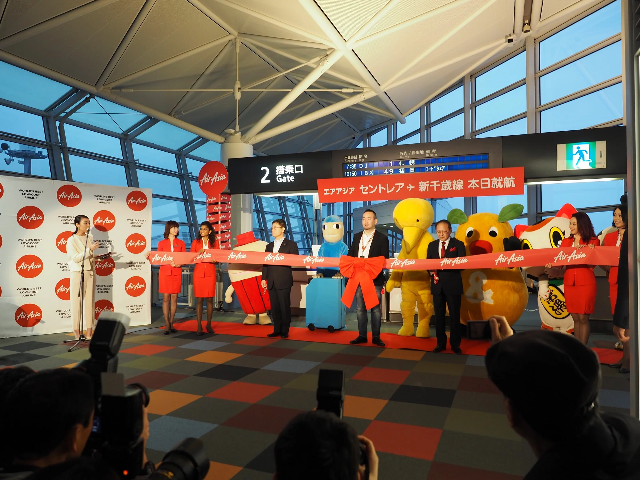AirAsia Japan celebrates maiden flight from Nagoya to Sapporo
